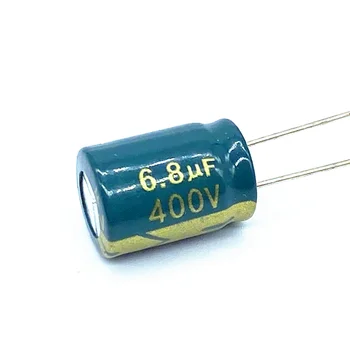 30 бр./много висока честота на низкоомный алуминиеви електролитни кондензатори 400 6,8 icf размер на 10*13 mm 20%