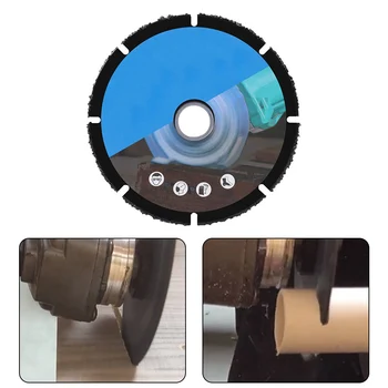 1 бр. пильный диск за обработка на дървен материал с диаметър 110 мм, вътрешната дебелина 20 мм, с дебелина 2 мм, за ъглошлайф машини и аксесоари за електрически инструменти за рязане на стомана