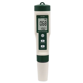 Дигитален тестер за PH 10 В 1 PH TDS Сол SG ORP Водородно устойчивост на Температурен монитор за питейна вода