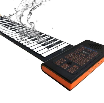 Подходящ за музикални инструменти за възрастни музикално гъвкаво USB-рулонное пиано с 88 клавиша