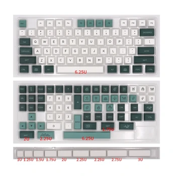 GMK Botanical за кепета клавиши GKA 147Key за механична клавиатура Cherry MX 6.25 U