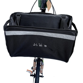 За Brompton /Birdy Сгъваема предна чанта за велосипед, кошница за велосипеди, кошница за зеленчуци, аксесоари за велосипед