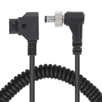 Надеждна и сигурна конектор D-Tap до спиральному кабел DC5.5x2.1 мм LCD дъщерно дружество монитори DXAC