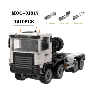 MOC-31317 Строителни Блокове 8x4 Трактор Срастване Градивен елемент на Модел 1310ШТ обучение на Възрастни и Деца за рождения Ден На Коледна Играчка За Подарък