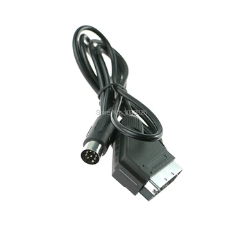 Висококачествен кабел RGB SCART за SEGA GENESIS 1 MEGA DRIVE 1 MEGADRIVE1 (1,8 м) NTSC C-Pin