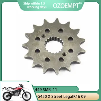 Предната звездичка мотоциклет OZOEMPT 520-15T се Прилага към G450 XK16 G450 X Street LegalK16 449 СМР TC TE 511SM R 511 TE 