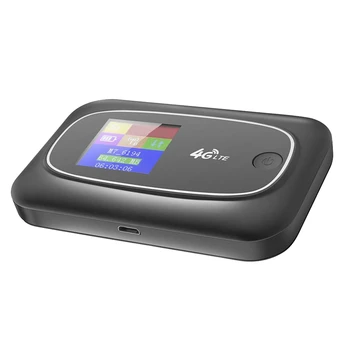 Джобен Wi-Fi рутер, мобилна точка за достъп Wi-Fi 4G със слот за сим-карта, отключени модем, Wi-Fi рутер