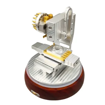 Месинг набор от модели мини-смилане металообработващи машини за моделиране на оборудване САМ на Фреза Настолни изделия Експериментална играчка за възрастни