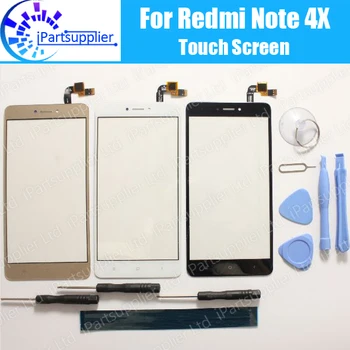 За Xiaomi Redmi Note 4X Сензорен Екран 100% чисто Нов Дигитайзер, Стъклен Панел Touchpad Замяна За Xiaomi Redmi Note 4X