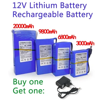 100% оригинални зареждане на защитни DC 12 в 20 000 mah литиево-йонна акумулаторна батерия супер резервна литиево-йонна батерия Безплатна доставка