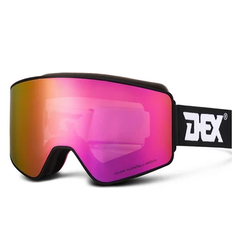 Висококачествени странични заключване магнитни лещи на очила за шейни snow ski слънчеви очила фарове за ски очила