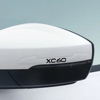 За Volvo xc60 Auto Външни Аксесоари За Защита От надраскване Автомобилна Врата Огледало за Обратно виждане Противоударные Накладки Броня Защитни Етикети