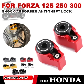 За Honda Forza 125 250 300 350 750 Forza300 Forza350 Мотоциклет Амортисьор Противоугонный Заключване За Защита От Кражба На Малка Капачка