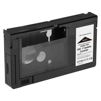 Кассетный адаптер VHS-C за камера VHS-C, SVHS JVC RCA Panasonic С двигател Кассетным адаптер VHS Не е за 8 мм / MiniDV /Hi8